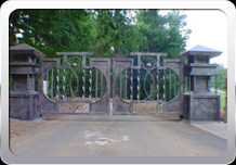 Custom Metal Entrance Gates