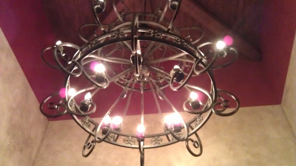 Sadlemire Grand Iron Entrance Chandelier